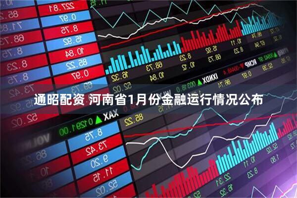 通昭配资 河南省1月份金融运行情况公布