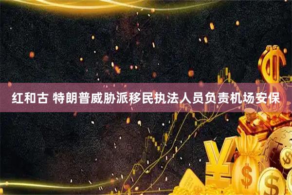 红和古 特朗普威胁派移民执法人员负责机场安保