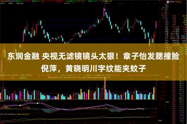 东润金融 央视无滤镜镜头太狠！章子怡发腮撞脸倪萍，黄晓明川字纹能夹蚊子