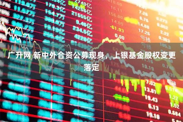广升网 新中外合资公募现身，上银基金股权变更落定
