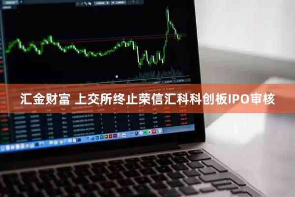 汇金财富 上交所终止荣信汇科科创板IPO审核