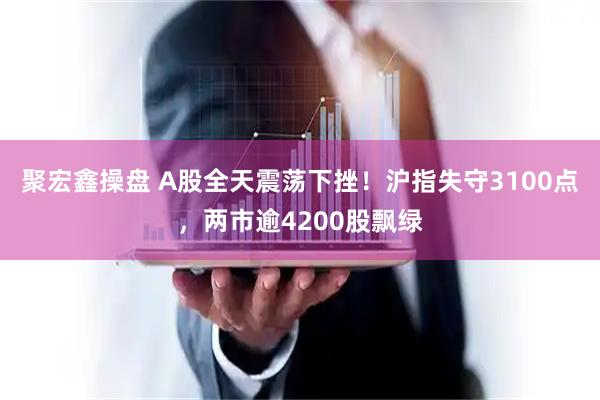 聚宏鑫操盘 A股全天震荡下挫！沪指失守3100点，两市逾4200股飘绿
