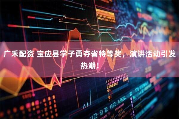 广禾配资 宝应县学子勇夺省特等奖，演讲活动引发热潮！